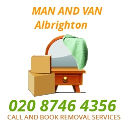 moving home van Albrighton