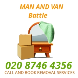 moving home van Battle