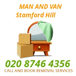 moving home van Stamford Hill