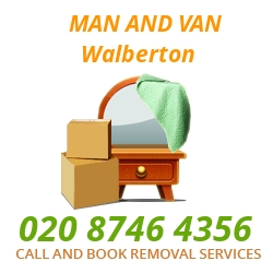moving home van Walberton