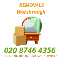 furniture removals Worsbrough